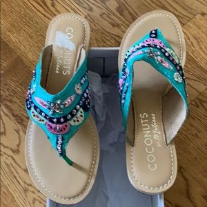 Cute sequin sandals